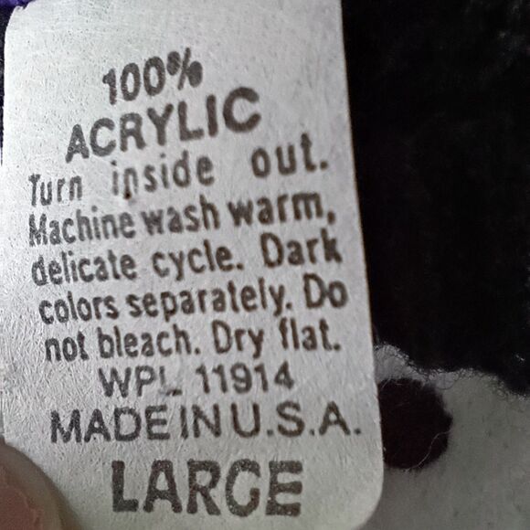 Vintage 80's Scottie Dog Graphic Sweater Red Black Preppy Sweater Exchange L - Picture 5 of 5